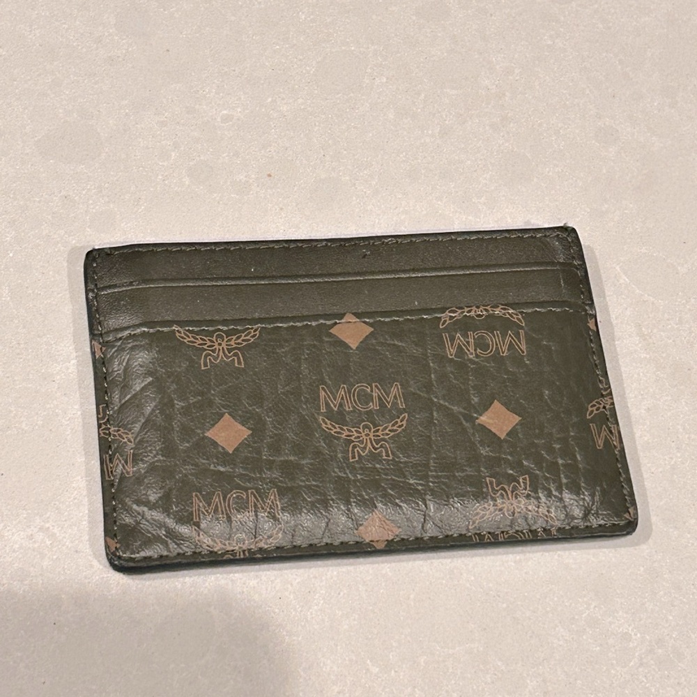 MCM Visetos Card Holder